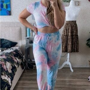 Tie-Dye Lounge Set